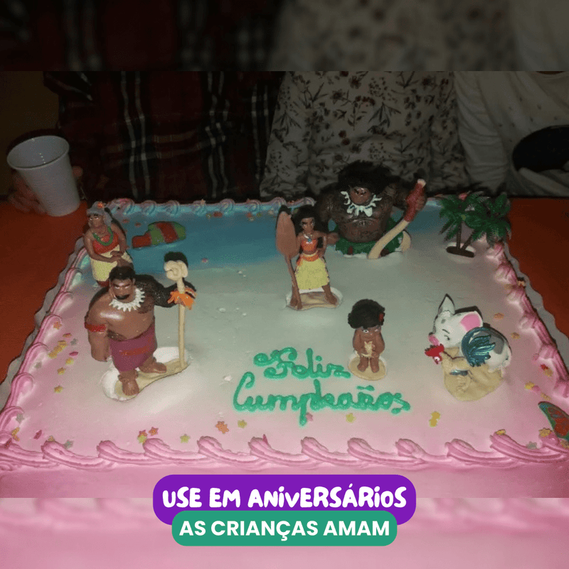Bonecos de Personagens [KIT COMPLETO]